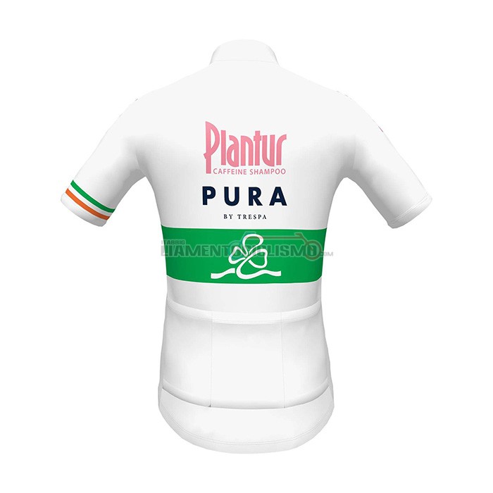Abbigliamento Ciclismo Plantur Manica Corta 2022 Pura Bianco